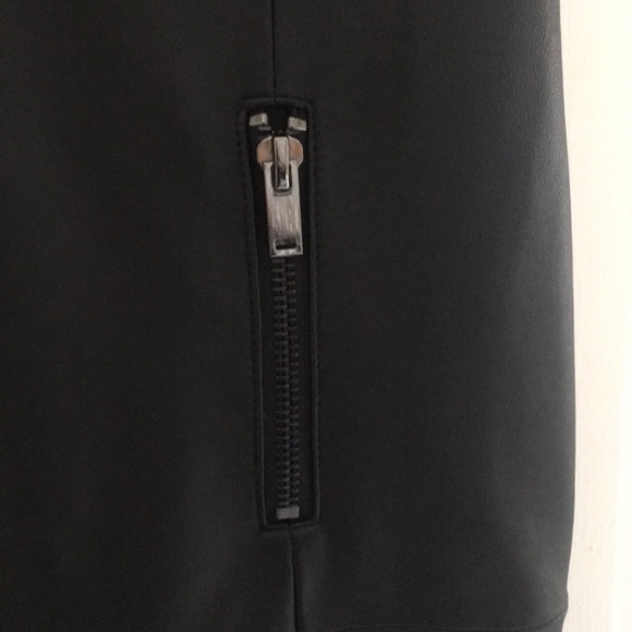 ETCETERA • Stunning Black Leather CARLISLE Dress - Picture 15 of 16